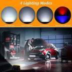 4 Pack Work Light Portable COB LED Super Bright Rechargeable Flood Light - Image 4