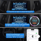 Bluetooth Transmitter for Car, LENCENT Full Metal Bluetooth 5.3 Car Adapter - Image 8