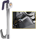 Tevlaphee Universal Steering Wheel Brake Lock Anti-Theft Retractable Double by Tevlaphee