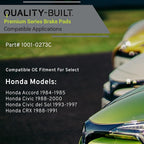 Premium Ceramic Front Brake Pads Compatible - Image 3