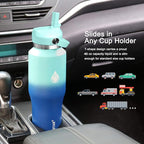 SENDESTAR 40oz Stainless Steel Water Bottle, Double Wall Vacuum Insulated Bottle - Image 5