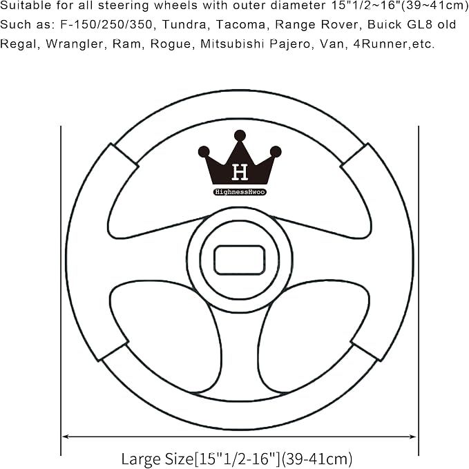 Car Steering Wheel Covers for Women Girl Padded Carbon Fiber PU Leather Cute - Image 7