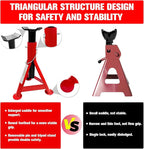 Jack Stands 3 Ton, Heavy Duty Jack Stands - Image 5