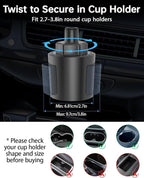 12V Car fan, 3-Speed Portable Vehicle Fan - Image 3