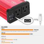ALLWEI 300W Car Power Inverter - Image 3