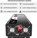 Xijia 3000W Pure Sine Wave Power Inverter DC24V to 110V 120V ac Converter 60HZ - Image 8