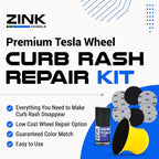 Premium Tesla Wheel Curb Rash Repair Kit - Image 3