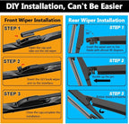 AUTOBOO 26"+18" Windshield Wipers - Image 6