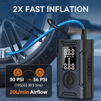 Tire Inflator Portable Air Compressor, Air Pump - Image 2