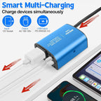 150W Car Power Inverter DC 12V to 110V AC Car Plug Outlet Adapter - Image 5