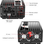 Xijia 1500W 48v to 120v Pure sine Wave 60HZ Solar Inverter - Image 5