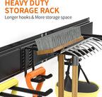 Garage Tool Organizer Wall Mount 11 PCS Garden Tool Organizer Adjustable Garage - Image 3