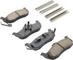 Premium Semi-Metallic Rear Brake Pads Replacement - Image 2