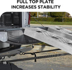 Rockland Foldable Arched Aluminum Loading Ramp, 1500 LBS Loading Capacity - Image 7