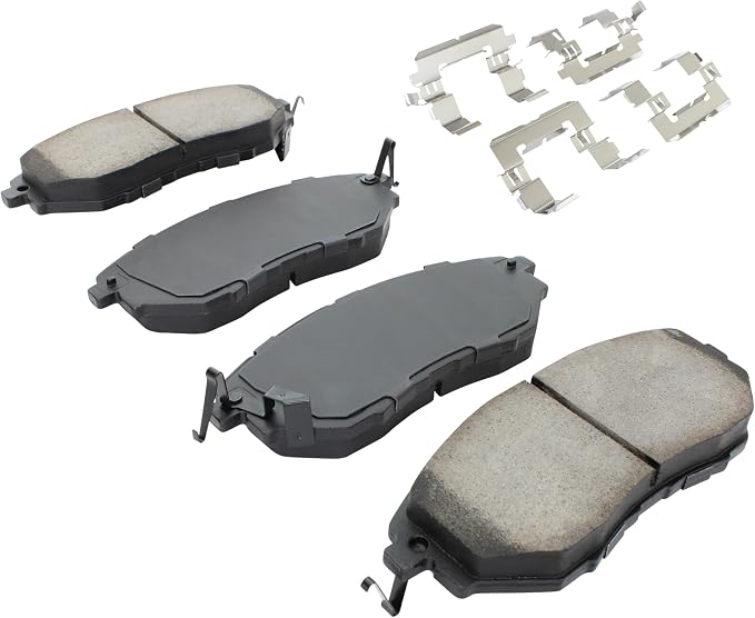 Premium Ceramic Front Brake Pads Compatible - Image 2
