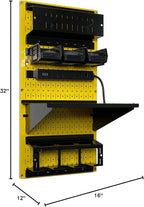 Wall Control Power Tool Storage Organizer Kit Cordless Drill Holder Charging - Image 10