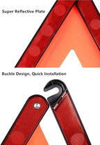 aikko Safety Triangle Kit Road Emergency Warning Reflector Roadside Reflective - Image 3