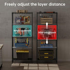 SINGAYE 5 Garage Heavy Duty Shelving Unit Kitchen Pantry Close Home Organizers - Image 7