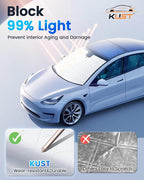 KUST Windshield Sun Shade Custom Fit - Image 4