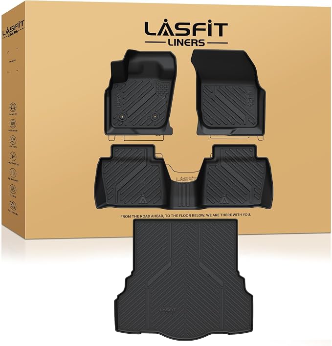 LASFIT Floor Mats & Trunk Mat for Ford Fusion & Lincoln MKZ 2013-2016 All by LASFIT