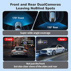 Dash Cam Front and Rear, UHD 4K Night Vision Dash Camera - Image 4