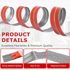 Flexible Wall Corner Protector Moulding Trim Peel and Stick Wall Corner Guards - Image 2