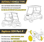 Golf Cart Brake Repair Kit fit Club Car DS 1995-Up and Precedent 2004-Up - Image 3