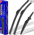 3 wipers Replacement for 2010-2022 Toyota 4Runner, Windshield Wiper Blades by ROOPPA
