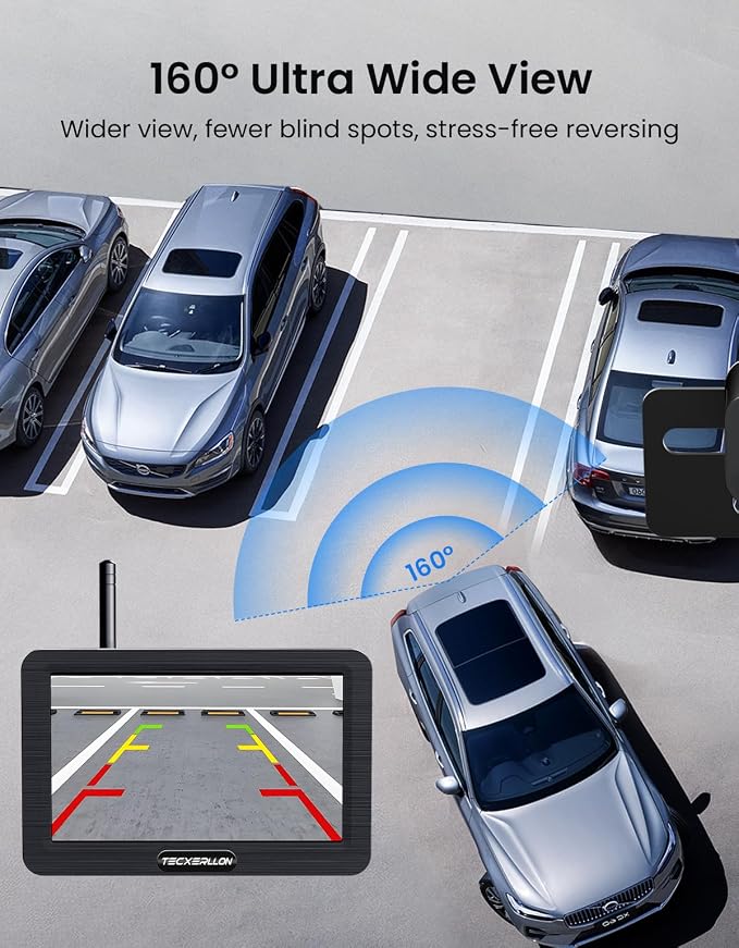 Backup Camera, Solar Wireless Backup Camera - Image 5