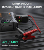 Portable Jump Starter with Air Compressor 4000A Peak with 150PSI Tire Inflator - Image 5