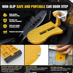 Nilight Car Door Step for Roof Access Universal Car Step Hook for Roof SUV - Image 3