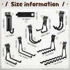 Landhoow 26 Pack Slatwall Accessories - Image 3