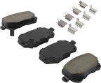 Premium Ceramic Rear Brake Pads Compatible - Image 2
