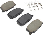 Premium Ceramic Front Brake Pads Compatible - Image 2