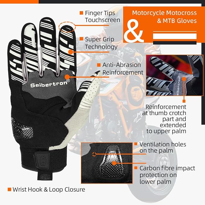 Seibertron SPS Series Touchscreen Motorcycle Motocross BMX ATV MTB Bicycle - Image 4