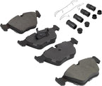 Premium Semi-Metallic Front Brake Pads Compatible - Image 2