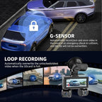 4 Channel Dash Cam Front and Rear, 360°Dash Camera - Image 7