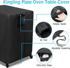 Kingling Outdoor Pizza Oven Table Cover - Image 4