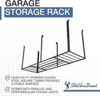 StoreYourBoard 3 x 8 ft Garage Storage Rack, Ceiling Shelf Overhead Organization - Image 3