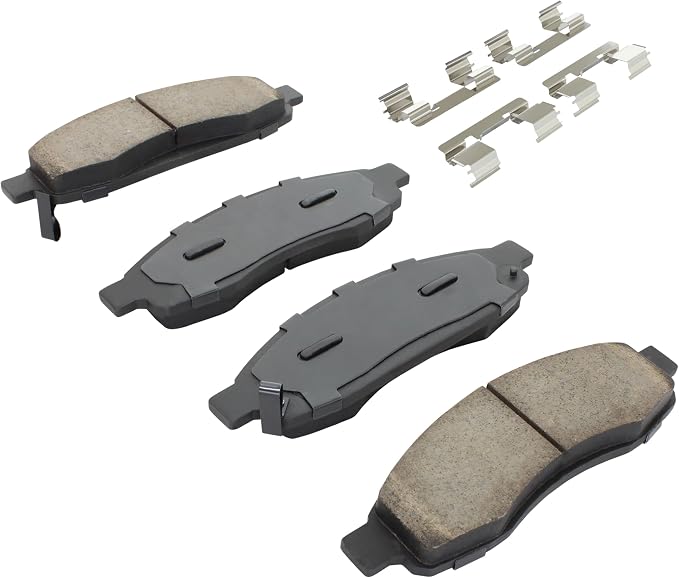 Premium Ceramic Front Brake Pads Compatible - Image 2