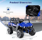 OLAKIDS 12V Ride on Car UTV, Battery Powered Off-Road Kids Electric Vehicles - Image 5