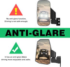 Defender Side Mirrors, The Spring Back Feature Allows Easy Reset After Fold - Image 9