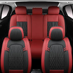 Leather Car Seat Covers, Car Seat Protector Waterproof, Seat Covers Full Set - Image 3