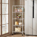 SINGAYE 5 Small Wire Shelves Kitchen Pantry Close Home Organizers and Storage - Image 6