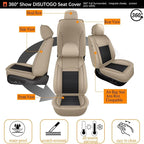 2 Front Seat Covers Fit for Toyota Camry 2012-2023 2024 2025: Car Seat Covers - Image 7