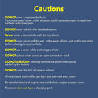 USCarCover 5 Layer All Weather Protection, Breathable Car Cover - Image 5