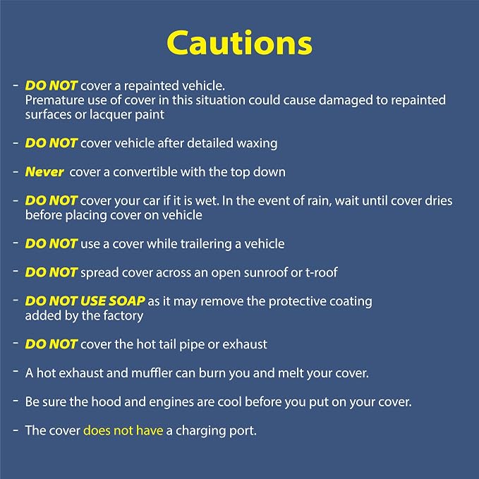 USCarCover 5 Layer All Weather Protection, Breathable Car Cover - Image 5