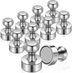 10Pack Fridge Magnet, Push Pin, Strong Rare Earth Magnets by MAGXCENE