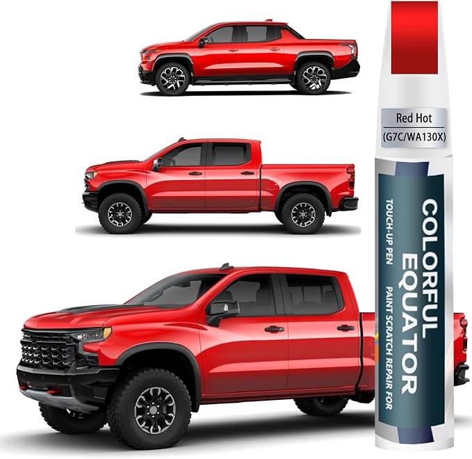 Red Hot Touch Up Paint Compatible by SNSIR