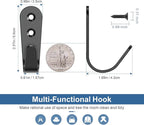 10PCS Hooks - Wall Mount Coat Hooks - Image 4